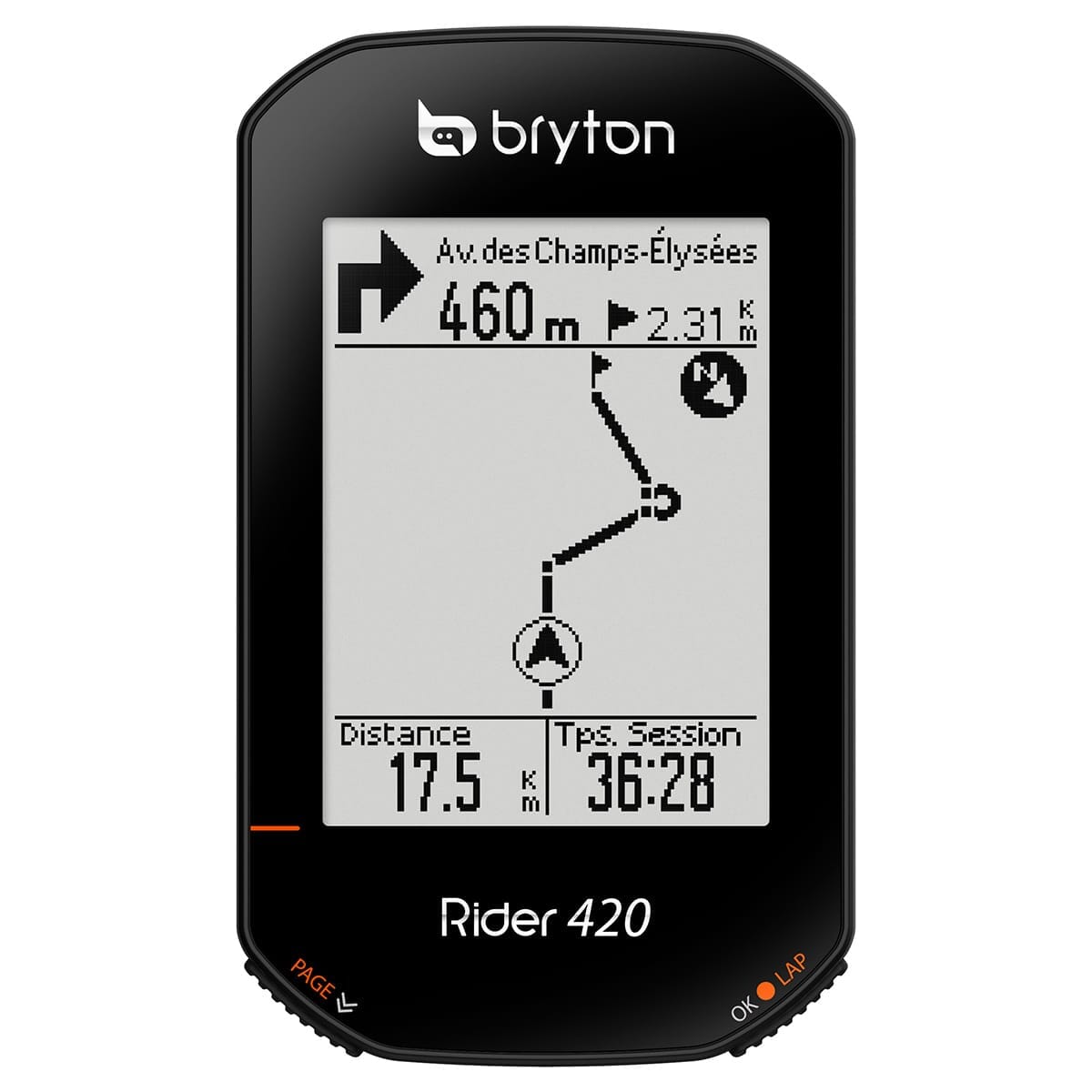 GPS BRYTON RIDER 420 E