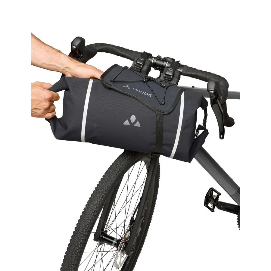 VAUDE TRAILFRONT CAGE 10 L Borsa da manubrio Nero