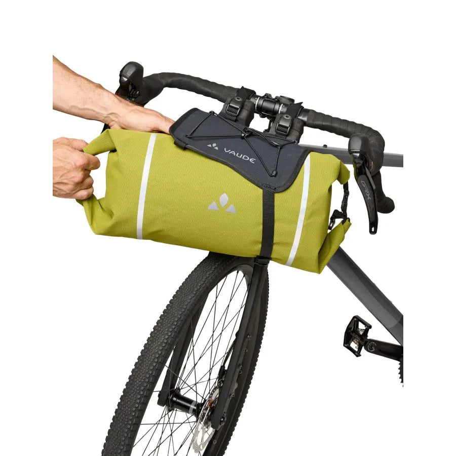 VAUDE TRAILFRONT CAGE 10 L Borsa da manubrio Verde