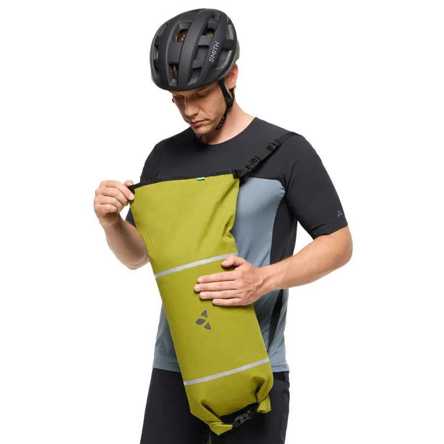 VAUDE TRAILFRONT CAGE 10 L Borsa da manubrio Verde