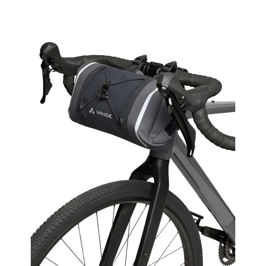 VAUDE TRAILFRONT COMPACT 5 L Borsa da manubrio Nero