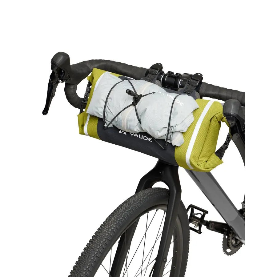 VAUDE TRAILFRONT COMPACT 5 L Borsa da manubrio Nero/Verde