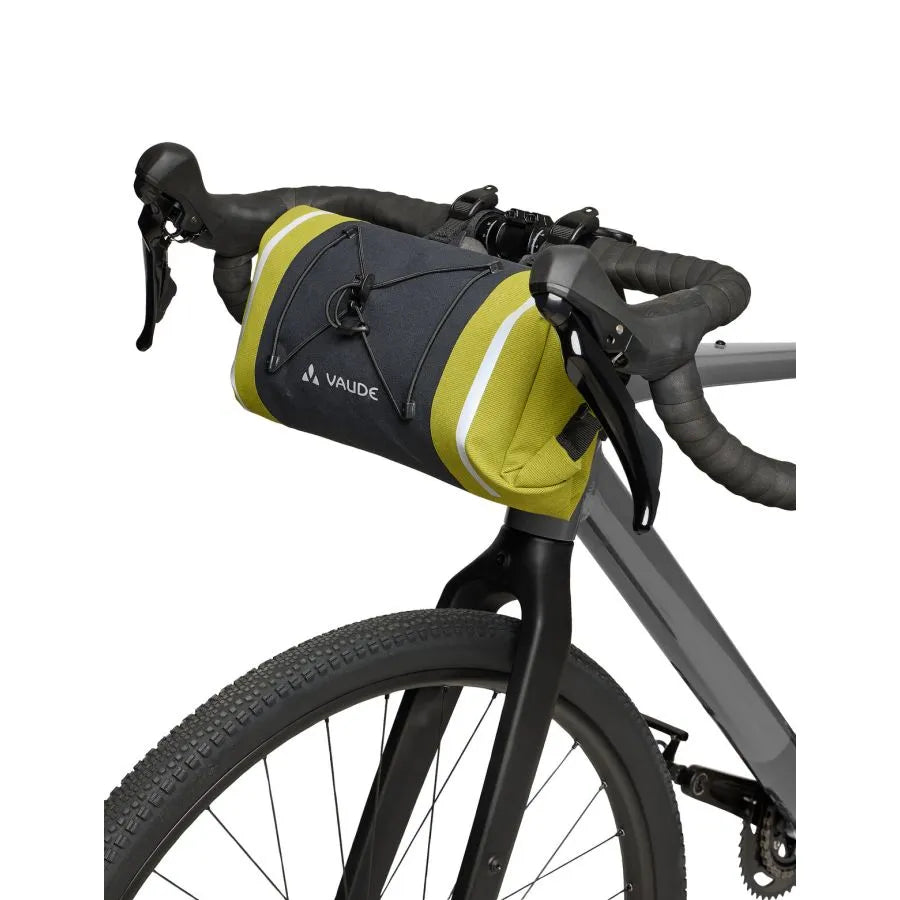 VAUDE TRAILFRONT COMPACT 5 L Borsa da manubrio Nero/Verde