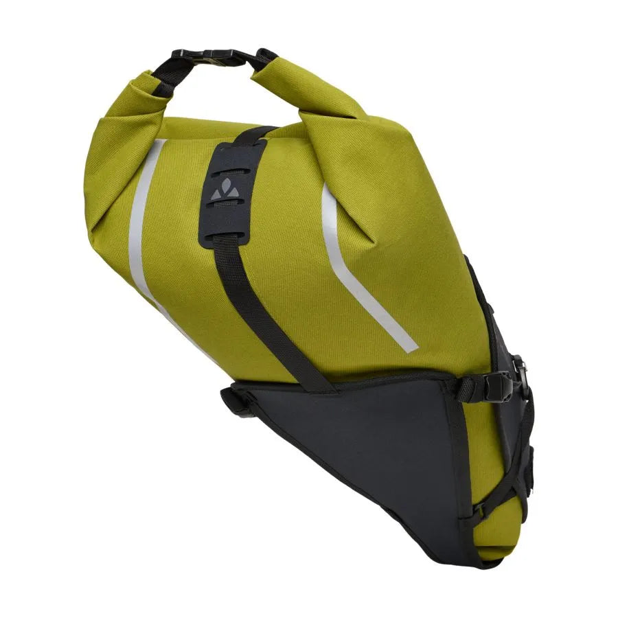 VAUDE TRAILSADDLE CAGE 15 L Borsa da sella Nero/Verde