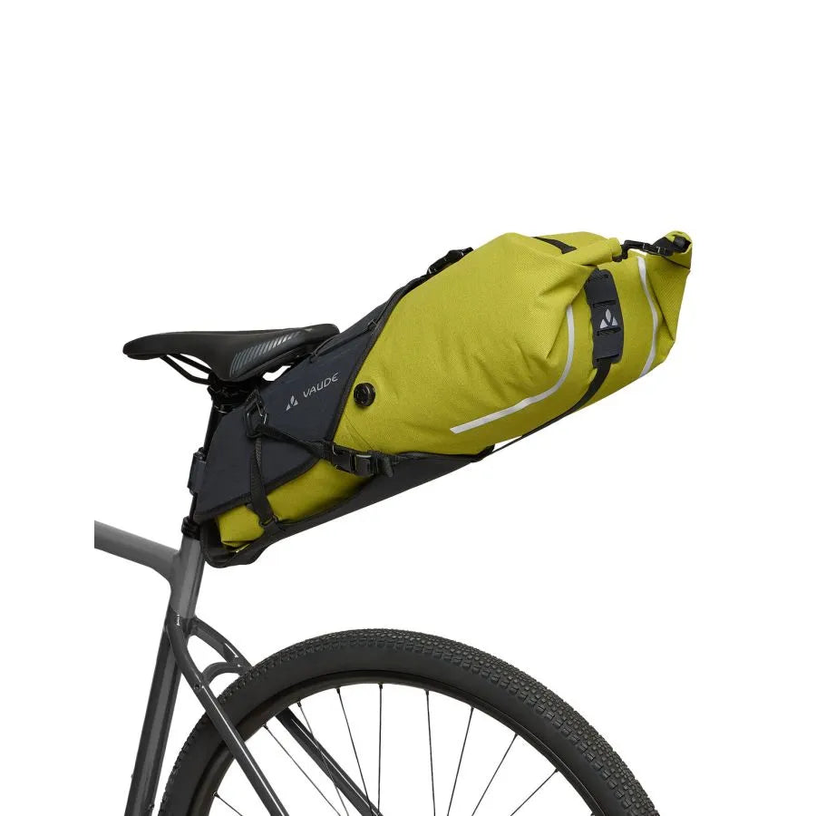 VAUDE TRAILSADDLE CAGE 15 L Borsa da sella Nero/Verde