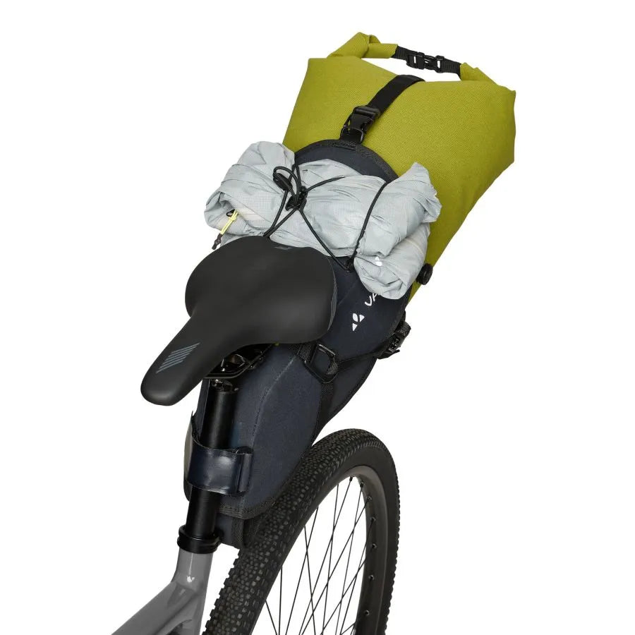 VAUDE TRAILSADDLE CAGE 15 L Borsa da sella Nero/Verde