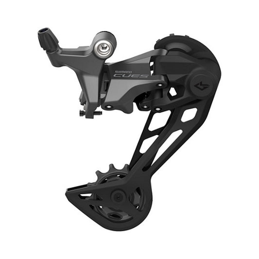 Cambio posteriore SHIMANO CUES U6020-SGS 11 velocità a gabbia lunga – vista del prodotto su sfondo bianco