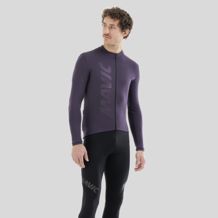 Maglia MAVIC AKSIUM Maniche Lunghe Purple