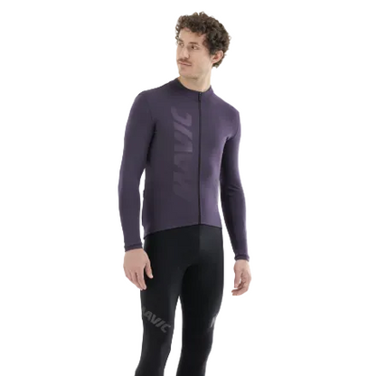 Maglia MAVIC AKSIUM THERMO Maniche Lunghe Purple