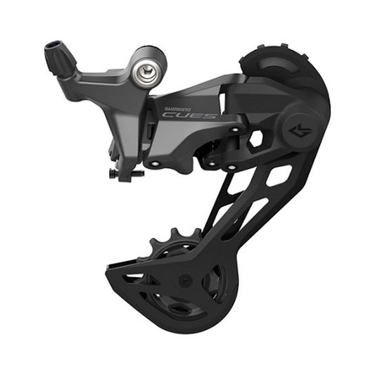 Cambio posteriore SHIMANO CUES U6020-SGS 10 velocità a gabbia lunga – vista del prodotto su sfondo bianco