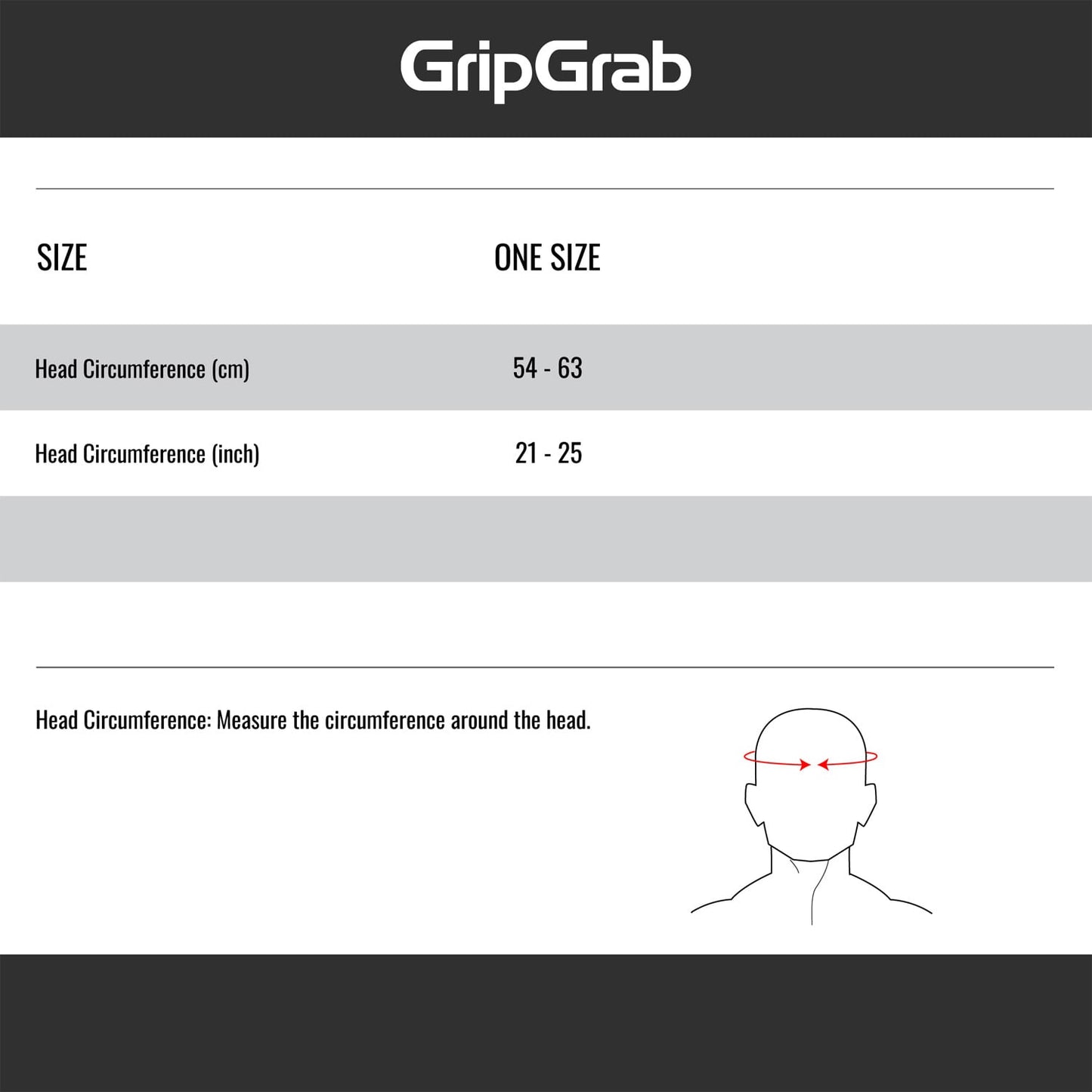Bandana GRIPGRAB Bianco