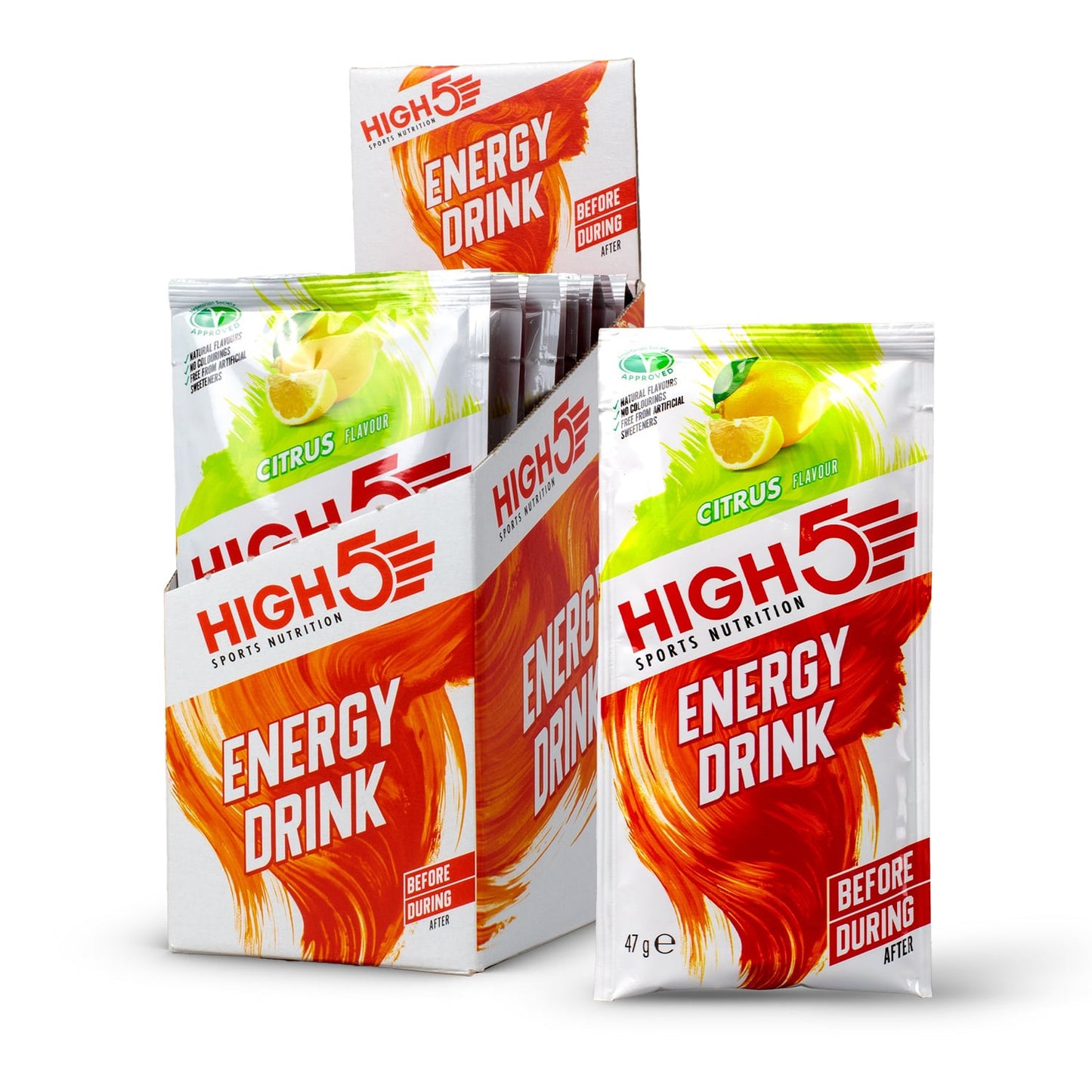 Bevanda energetica High5 ENERGY DRINK CAFFEINA HIT (47 g) Limone