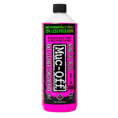 Ricarica Concentrata di Detergente per Bici MUC-OFF NANO GEL CONCENTRATE (1 L per 4 L)