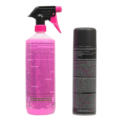 Pack Detergente MUC-OFF Bike Cleaner (1 L) + Lucidante MUC-OFF BIKE PROTECT (500 ml)