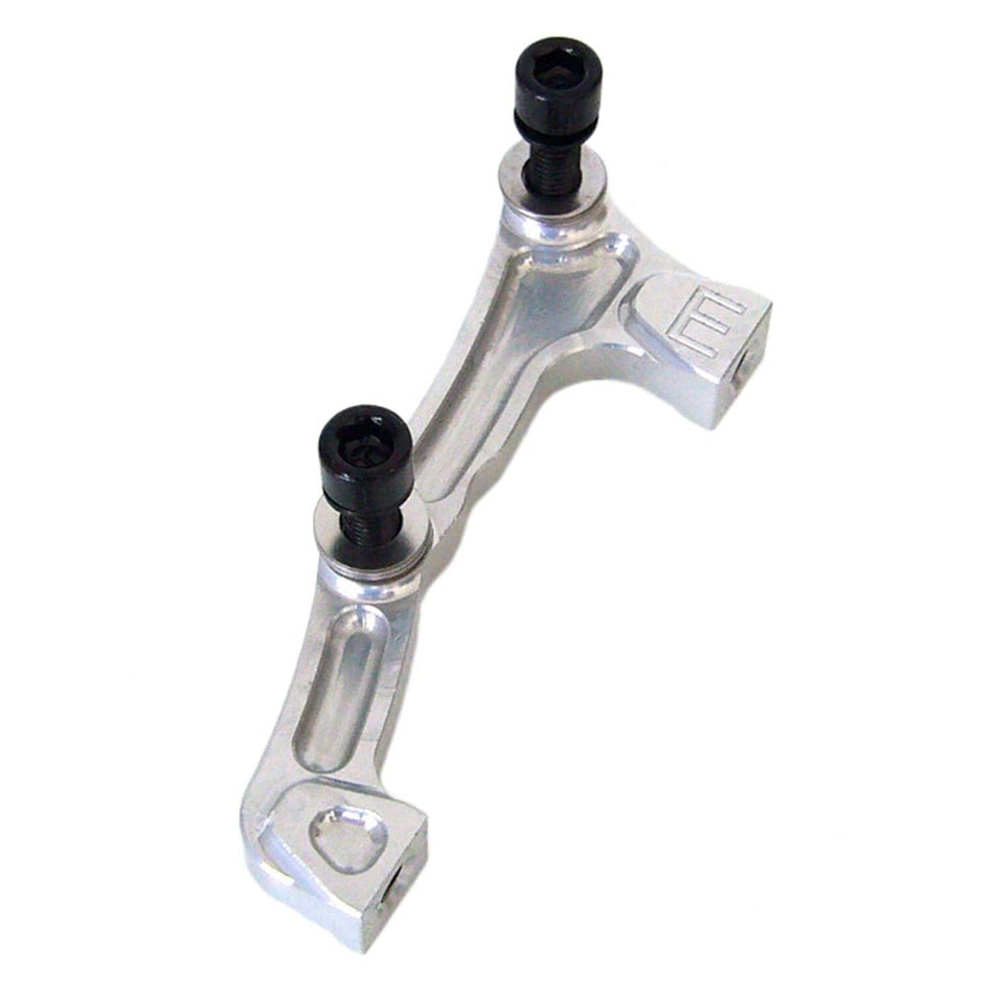 Adattatore pinza anteriore PM / IS FOX 40 HOPE 203 mm Disco #HBME Argento