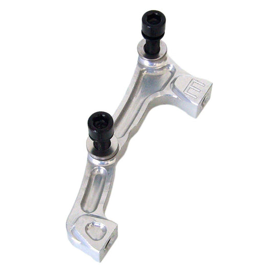 Adattatore pinza anteriore PM / IS FOX 40 HOPE 203 mm Disco #HBME Argento