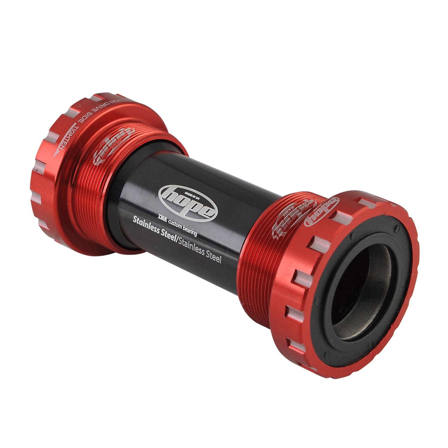 Boîtier de Pédalier HOPE 68/73 mm Axe 24 mm #BBSSXC Rouge