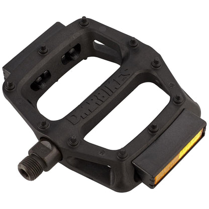 Pedali Piatti DMR V6 con riflettori Nero