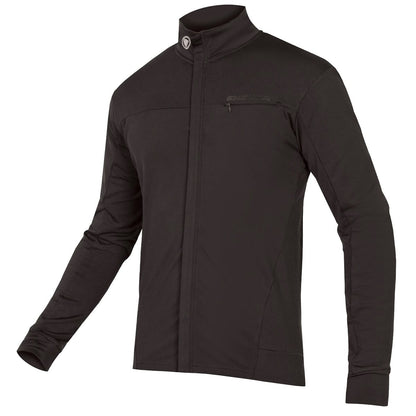 Maglia ENDURA XTRACT ROUBAIX Maniche Lunghe Nera