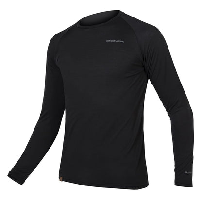 Intimo ENDURA BAABAA BLEND Maniche Lunghe Nero