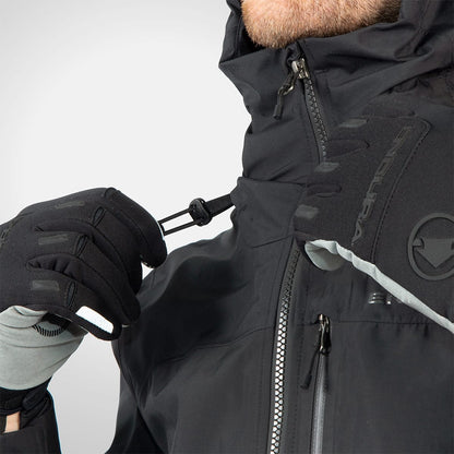 Tuta ENDURA SINGLETRACK WATERPROOF Nera