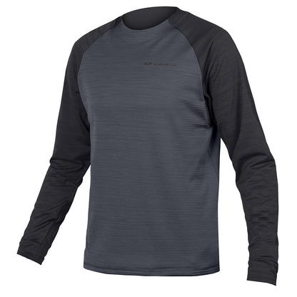 Maglia ENDURA SINGLETRACK FLEECE Maniche Lunghe Nero