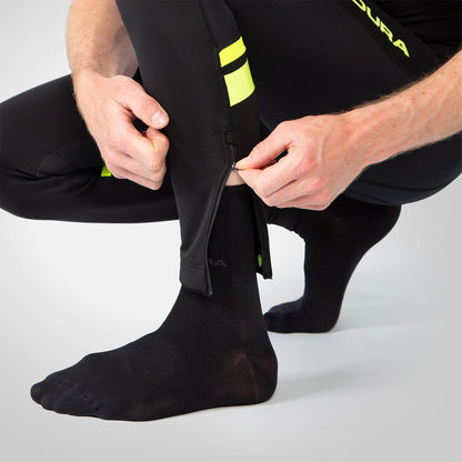 Salopette Lunga con Bretelle ENDURA WINDCHILL Nero/Giallo
