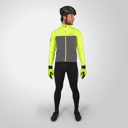 Salopette Lunga con Bretelle ENDURA WINDCHILL Nero/Giallo