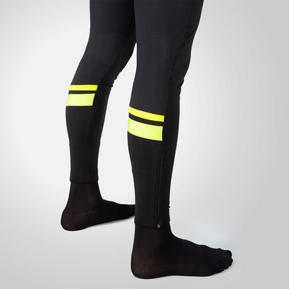 Salopette Lunga con Bretelle ENDURA WINDCHILL Nero/Giallo