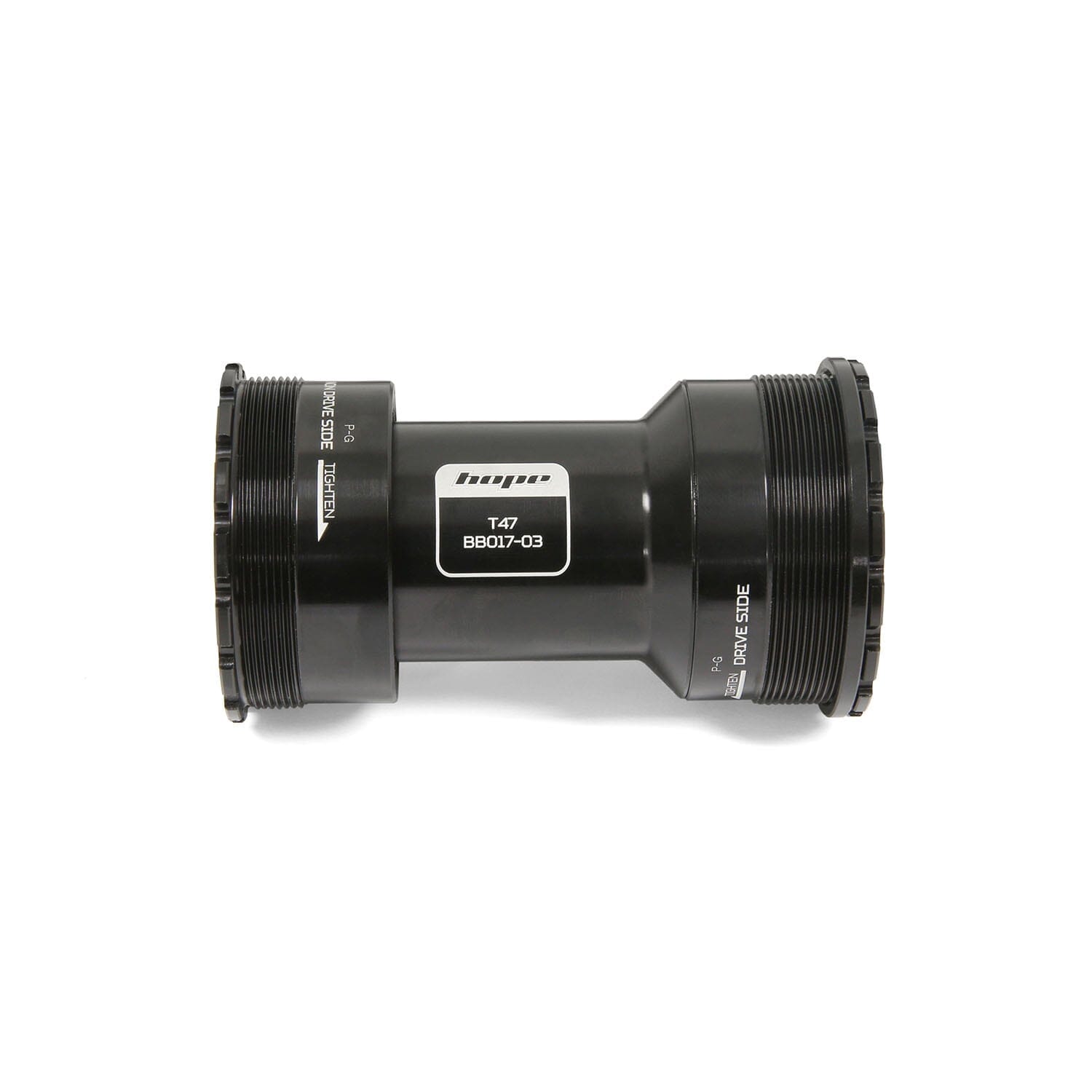 Guarnitura HOPE T47 86/92 mm asse 30 mm #BBT478630SSN Nero