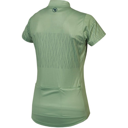 Maglia ENDURA HUMMVEE RAY Donna Maniche Corte Verde