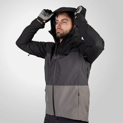 Giacca ENDURA SINGLETRACK WATERPROOF II Nero