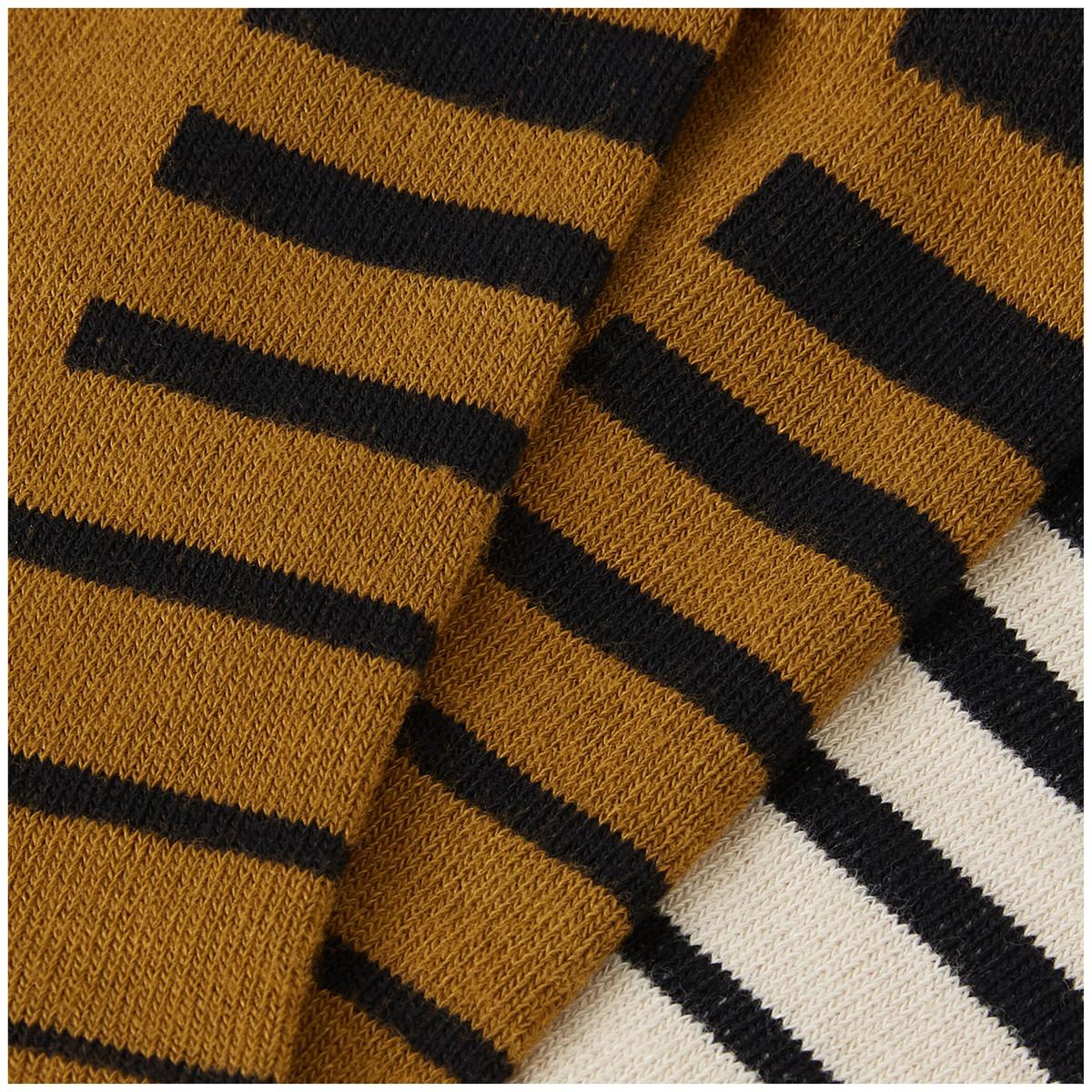 ENDURA COOLMAX STRIPE Calzini a 2 paia bronzo/rosso