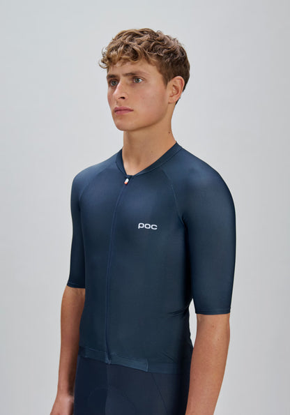 Maillot POC PRISTINE Maniche Corte Blu Navy