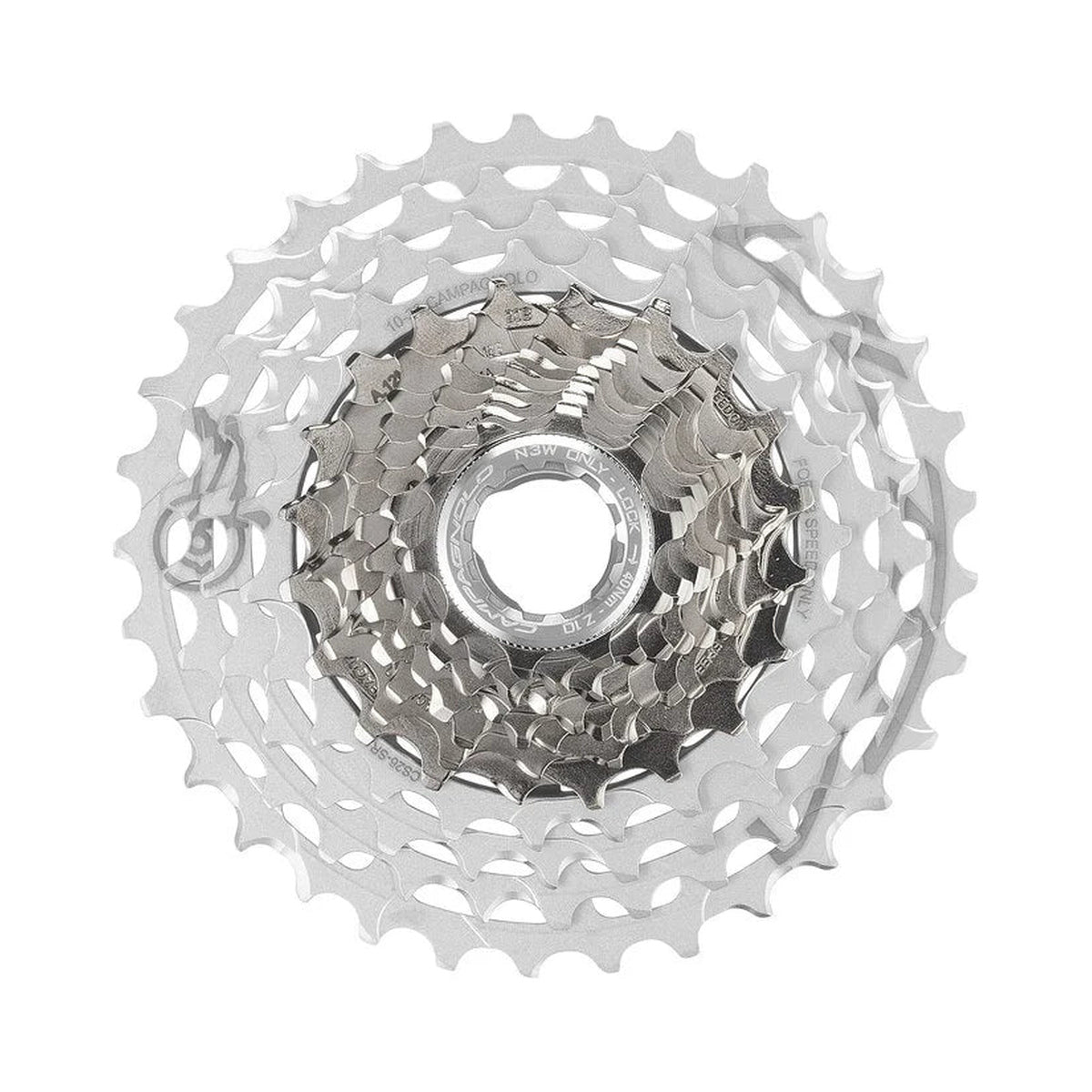 Cassetta 13 velocità CAMPAGNOLO ULTRA in titanio – foto principale su sfondo bianco