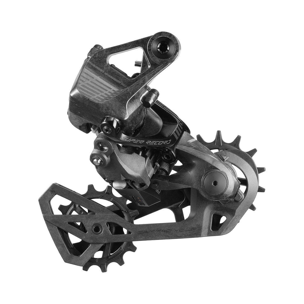 Cambio posteriore CAMPAGNOLO SUPER RECORD 1/2x13 velocità con frizione per sterrato e strada – vista del prodotto su sfondo bianco