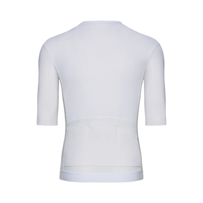 Maglia POC RACEDAY Maniche Corte Bianco