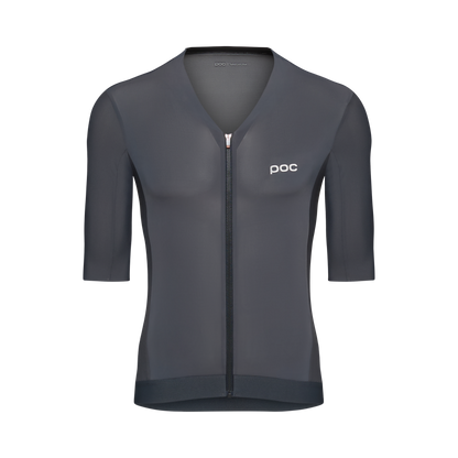 Maillot POC RACEDAY Maniche Corte Grigio
