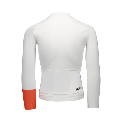 Maglia POC CADENCE Maniche Lunghe Bianco