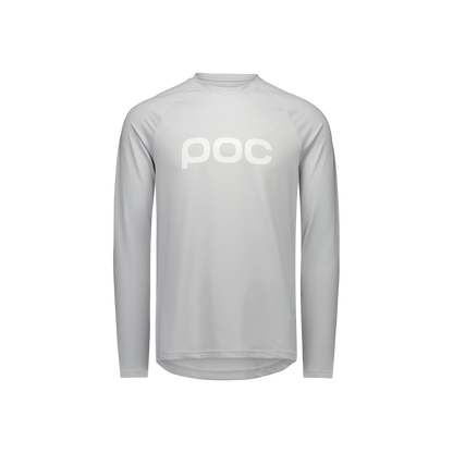 Maillot POC REFORM ENDURO Maniche Lunghe Grigio Chiaro