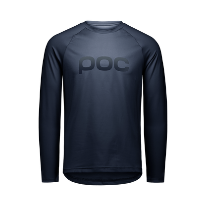 Maillot POC REFORM ENDURO Maniche Lunghe Blu Navy
