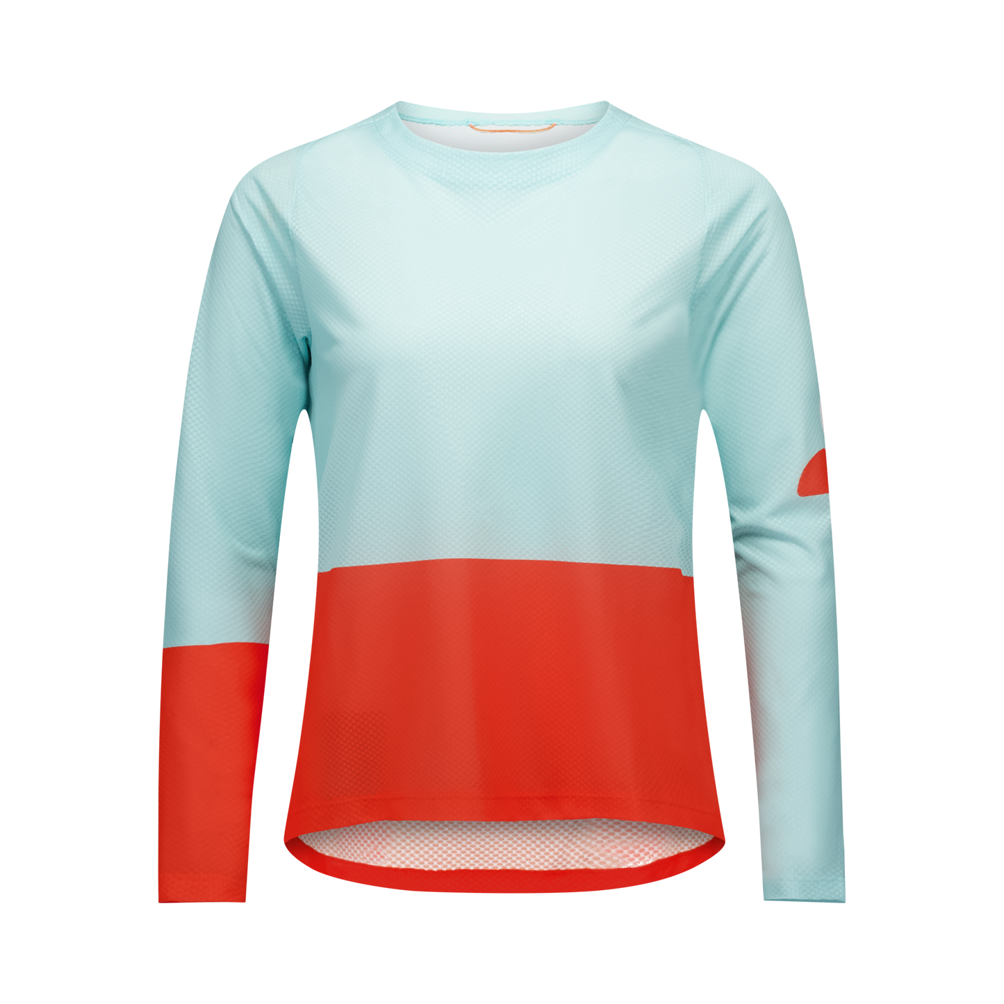 Maglia a maniche lunghe POC MOTION AIR Donna Blu/Arancione