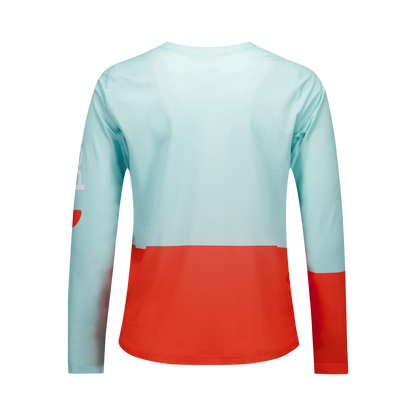 Maillot POC MOTION AIR Maniche Lunghe Donna Blu/Arancione
