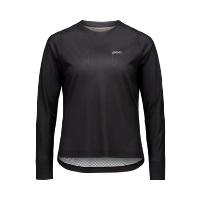 Maglia POC MOTION AIR Maniche Lunghe Donna Nero