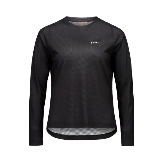 Maglia a maniche lunghe POC MOTION AIR Donna Nero