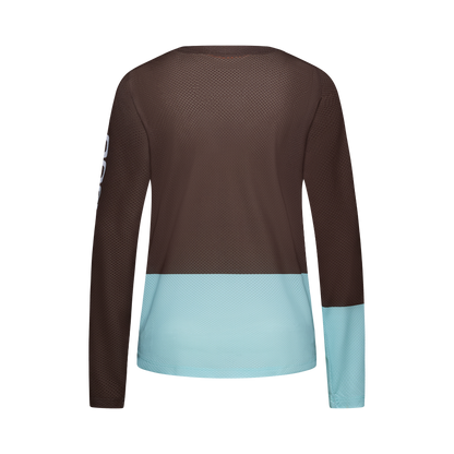 Maglia POC MOTION AIR Maniche Lunghe Donna Bronzo/Blu