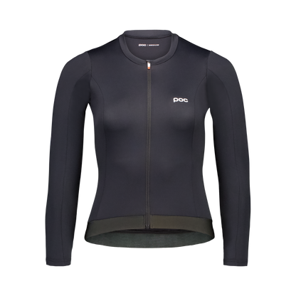Maillot POC CADENCE Donna Maniche Lunghe Nero