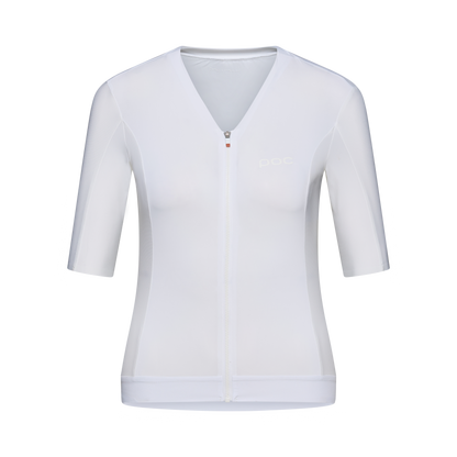 Maglia POC RACEDAY Donna Maniche Corte Bianco