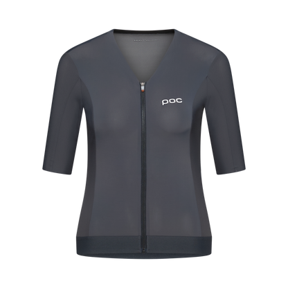 Maglia POC RACEDAY Donna Maniche Corte Grigia
