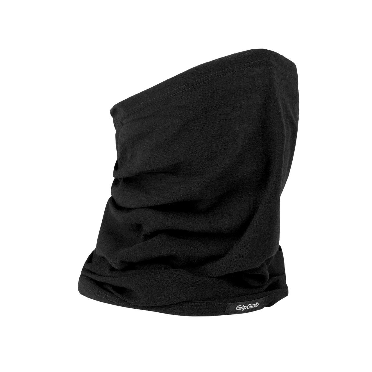 GRIPGRAB Girocollo multifunzione in merino nero